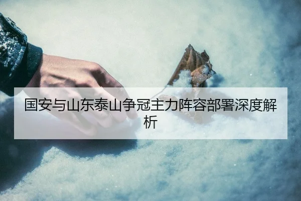 国安与山东泰山争冠主力阵容部署深度解析